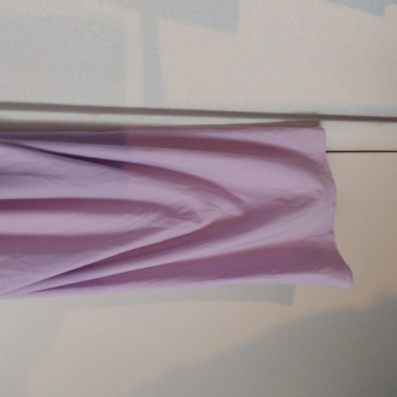 Cutout Ruched Midi Dress Purple Bloom OPEN EDIT Size Small - Picture 9 of 10